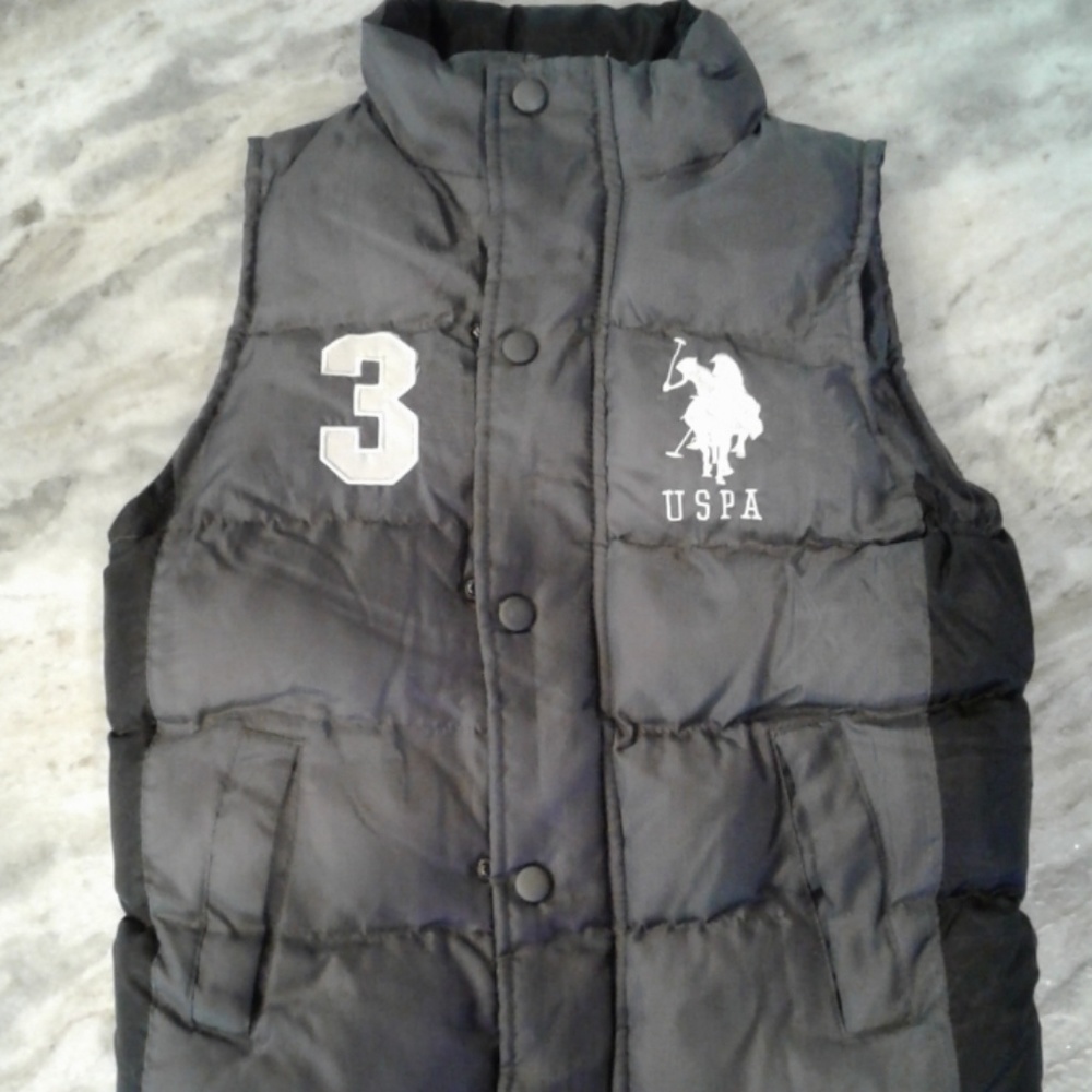 🔥 3 for $23 Boys USPA puffer vest